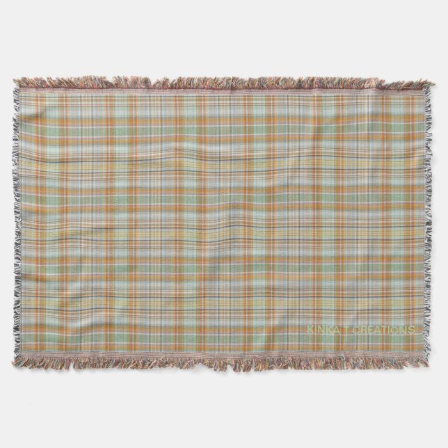 Aston Plaid Decke (Vorderseite)
