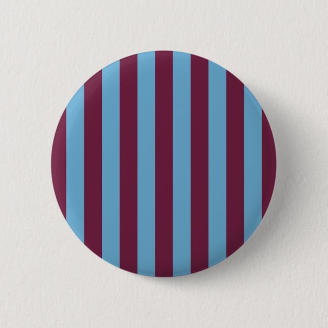 Aston Villa Stripes Button (Vorderseite)