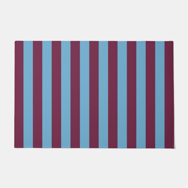 Aston Villa Stripes Fußmatte (Vorderseite)