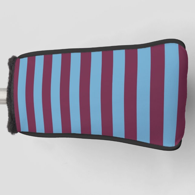 Aston Villa Stripes Golf Headcover (Vorderseite)