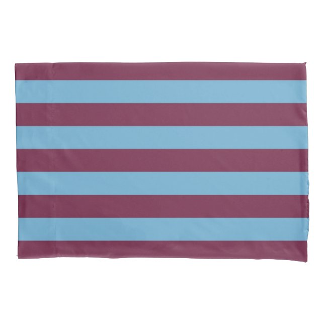 Aston Villa Stripes Kissenbezug (Vorderseite)