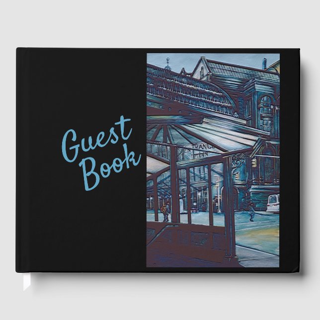 Astor Place Aborigines, NYC Gästebuch (Vorderseite)