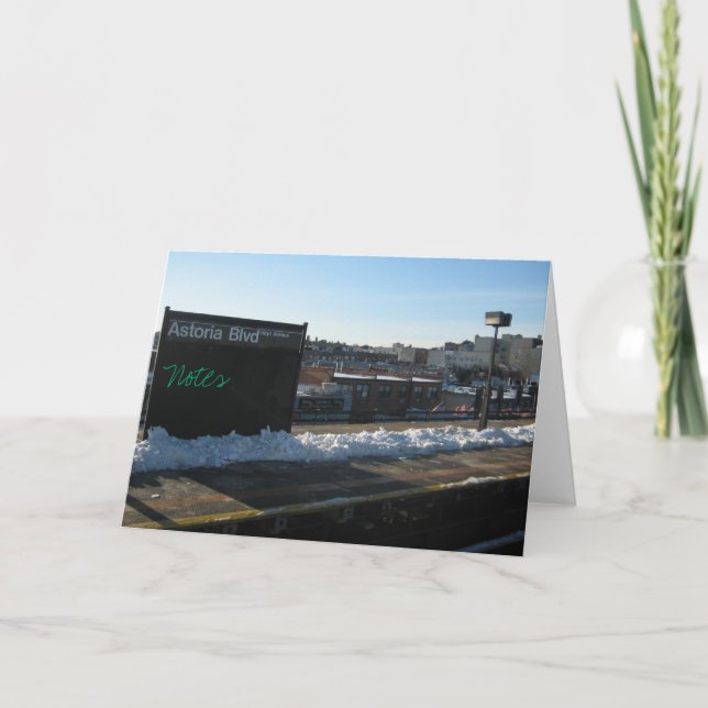 Astoria Boulevard-Karten Karte (Vorderseite)