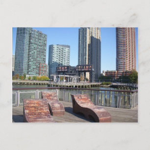 Astoria/ Long Island City Gebäude Postkarte