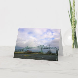 Astoria-Megler-Brücke, Astoria, Oregon Karte