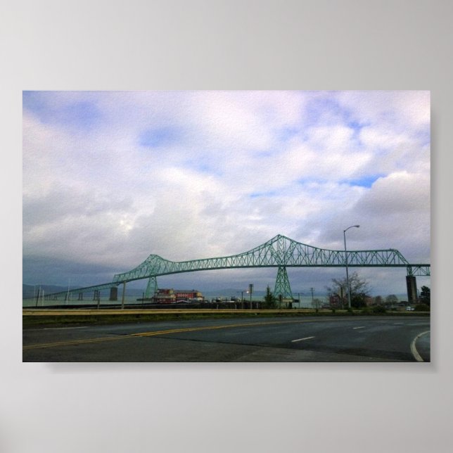 Astoria-Megler-Brücke, Astoria, Oregon Poster (Vorne)