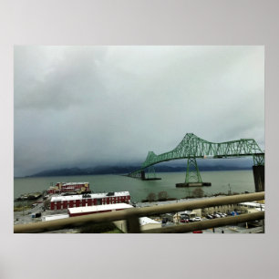 Astoria-Megler-Brücke, Astoria, Oregon Poster