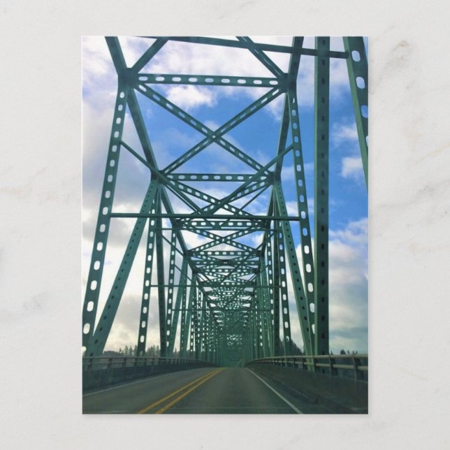 Astoria-Megler-Brücke, Astoria, Oregon Postkarte (Vorderseite)