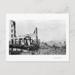 Astoria, Oregon Fire View Hotel Weinard Postkarte