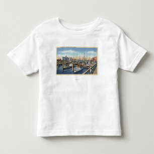 Astoria, Oregon - Fischereiflotte im Hafen Kleinkind T-shirt