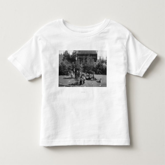 Astoria, Oregon indische Kriegstanz am Centennial Kleinkind T-shirt (Vorderseite)