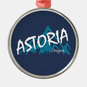 Astoria Oregon Ornament Aus Metall