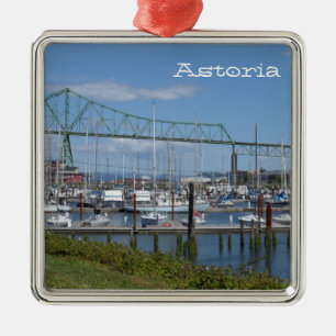 Astoria, Oregon Ornament Aus Metall