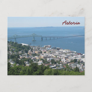 Astoria, Oregon Postkarte