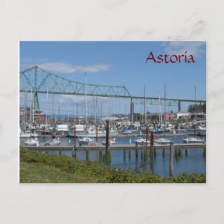 Astoria, Oregon Postkarte