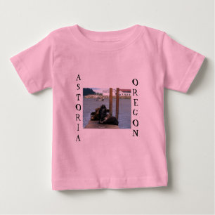 Astoria Oregon Sealions Baby T-shirt