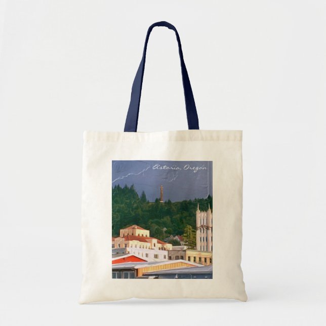 Astoria Oregon Shopping Tragetasche (Vorne)