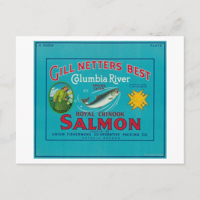 Astoria, OregonGill Netters BestAstoria, OR Postkarte (Vorderseite)