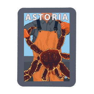 Astoria, OregonKing Crab Magnet