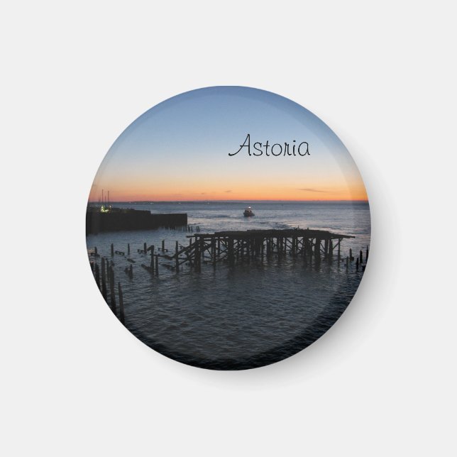 Astoria Sunset Magnet (Vorne)