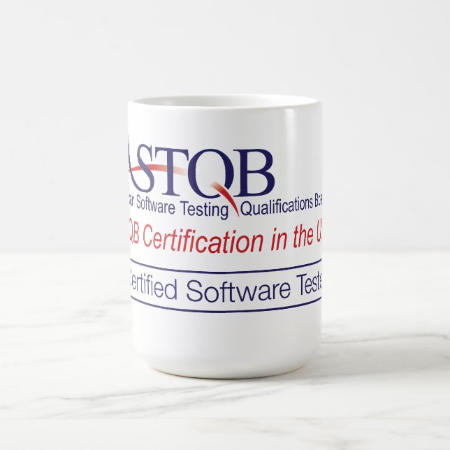 ASTQB zugelassene Software-Prüfvorrichtungs-Tasse Tasse (Mittel)