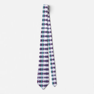 Astract Pattern Neck Tie Krawatte
