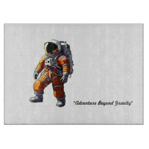 "Astral Adventures Await" Schneidebrett