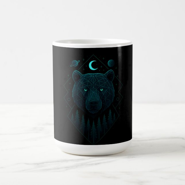 Astral Bär - Kosmische Kraftstärke Kaffeetasse (Mittel)