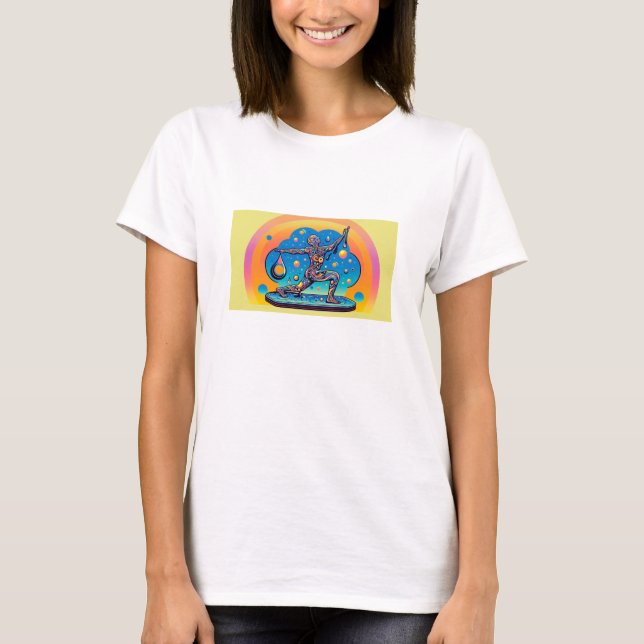 Astral body Yoga T-Shirt (Vorderseite)