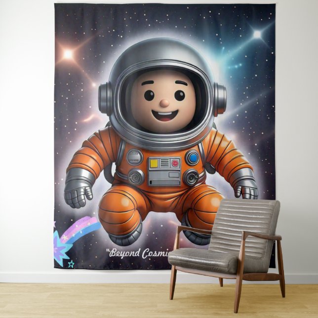 "Astral Explorer" Wandteppich (Beispiel)