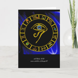 ASTRAL EYE / BLAUE TALISMAN KARTE