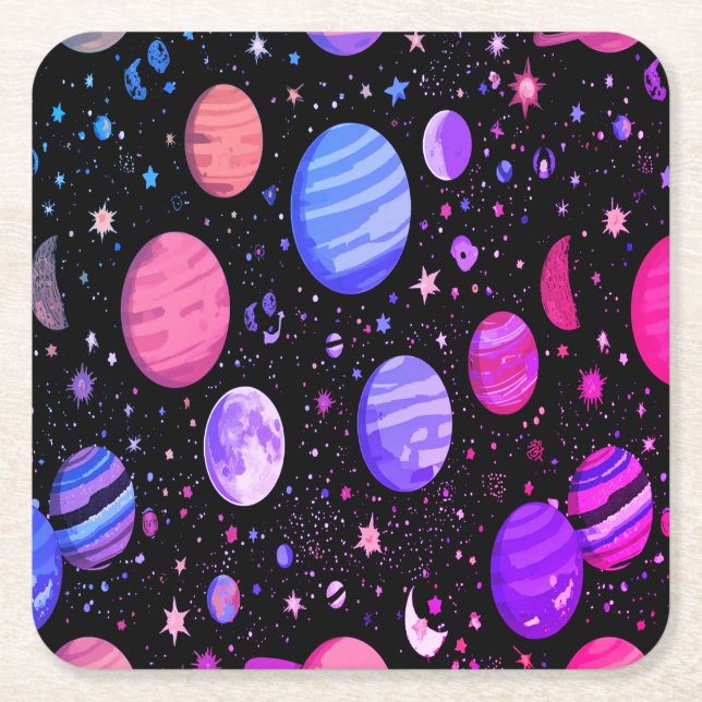 Astral Galaxy Staub Untersetzer - Tischschutz (Vorderseite)