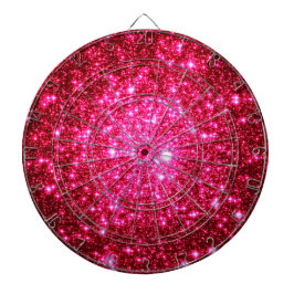 Astral-Glitzer Hot Pink Dartscheibe