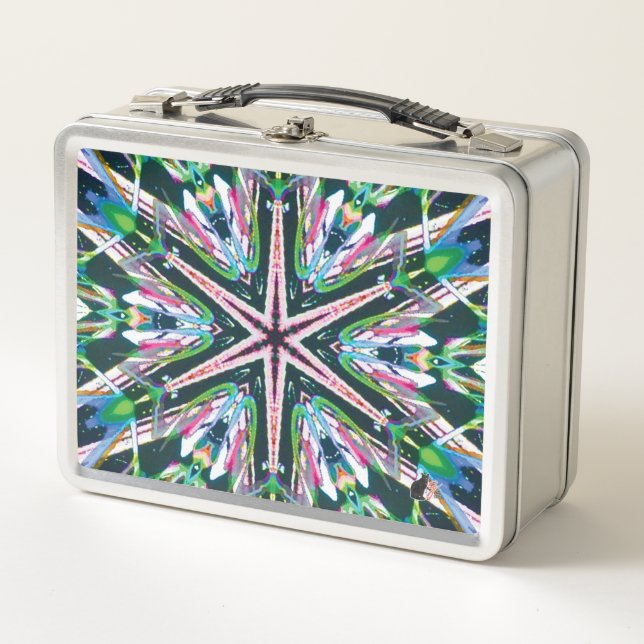 Astral Kaleidoskop Metal Lunchbox (Vorderseite)