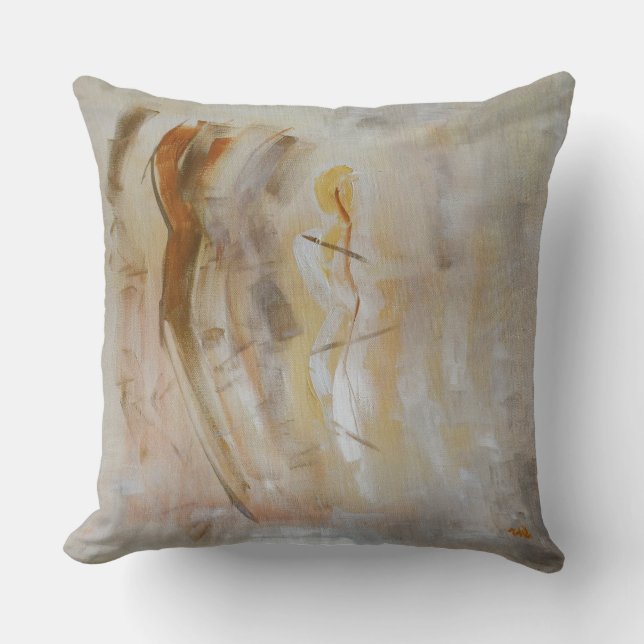 'Astral Lights' von Ramona Walach Kissen (Vorderseite)