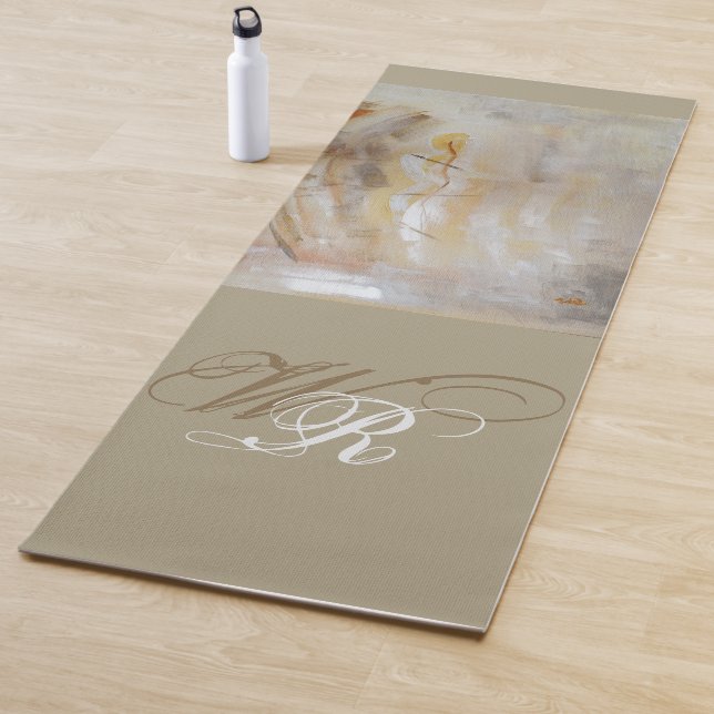 'Astral Lights' von Ramona Walach Yogamatte (Beispiel)