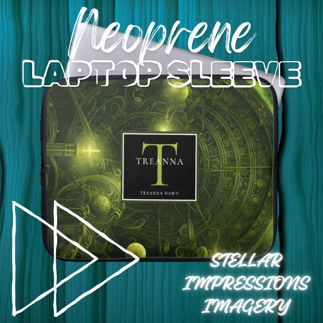 Astral Shimmer Laptopschutzhülle (Von Creator hochgeladen)