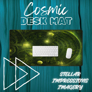 Astral Shimmer Schreibtischunterlage