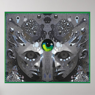 Astral Stonewalling - Ken Gage Kunst Poster