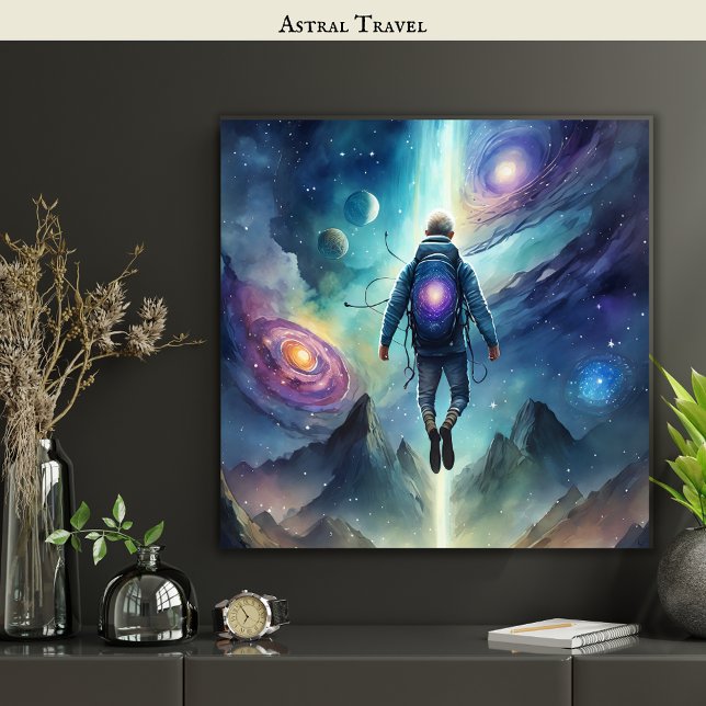 Astral Travel OBE Lucid Dreamer Dream Traumstrecke Poster (Von Creator hochgeladen)