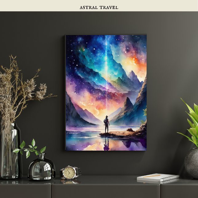Astral Travel OBE Lucid Dreamer Dream Traumstrecke Poster (Von Creator hochgeladen)