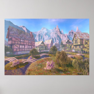 Astral Village Poster