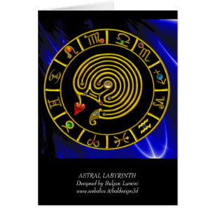 ASTRALER LABYRINTH GOLD-TIERKREIS Astrologie