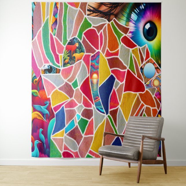 Astraler Traum Wandteppich (Beispiel)