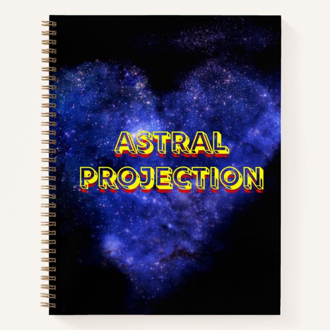 Astralprojektionsblatt Notizbuch (Vorderseite)