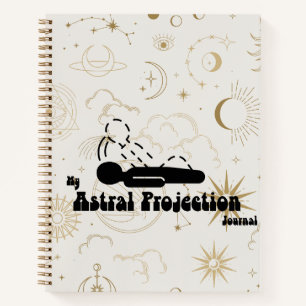 Astralprojektionsblatt Notizbuch