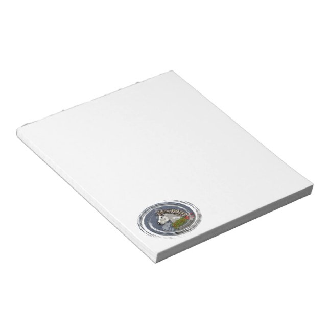 Astrid Islandpferd für Urlaub Notizblock (angewinkelt)