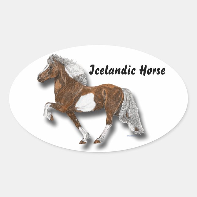 Astrid Ovaler Aufkleber (Vorderseite)