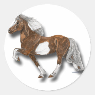 Astrid Runder Aufkleber