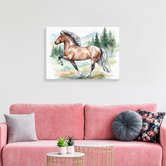Astrid Tolting Icelandic watercolor Leinwanddruck (Insitu (Wohnzimmer))